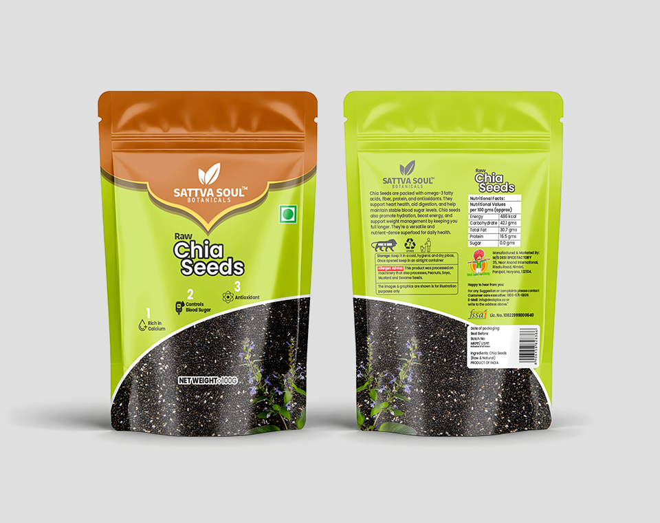 Sattva Soul packaging design by Midgraphix